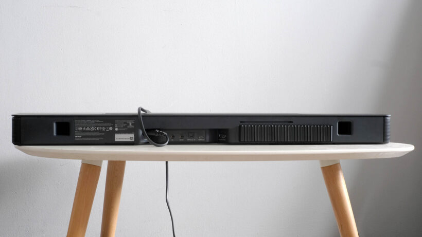 Bose Smart Soundbar πίσω πλαίσιο